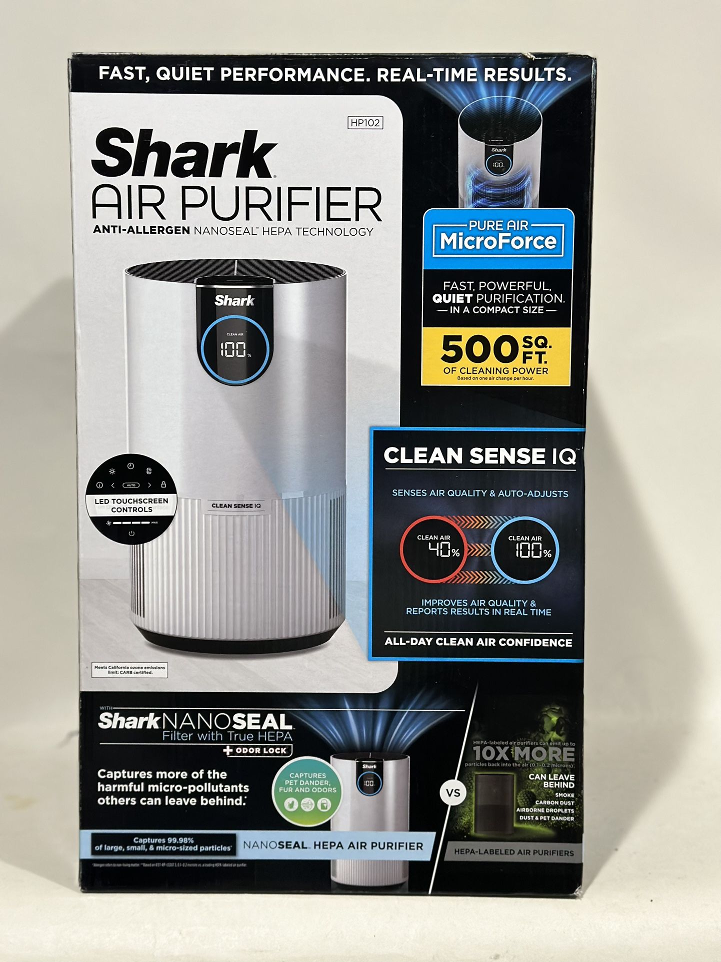 New In Box Shark Air Purifier 500 Sq FT Anti Allergen 