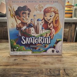 Santorini Gordon Hamilton  Board Game🙂Ages 8+