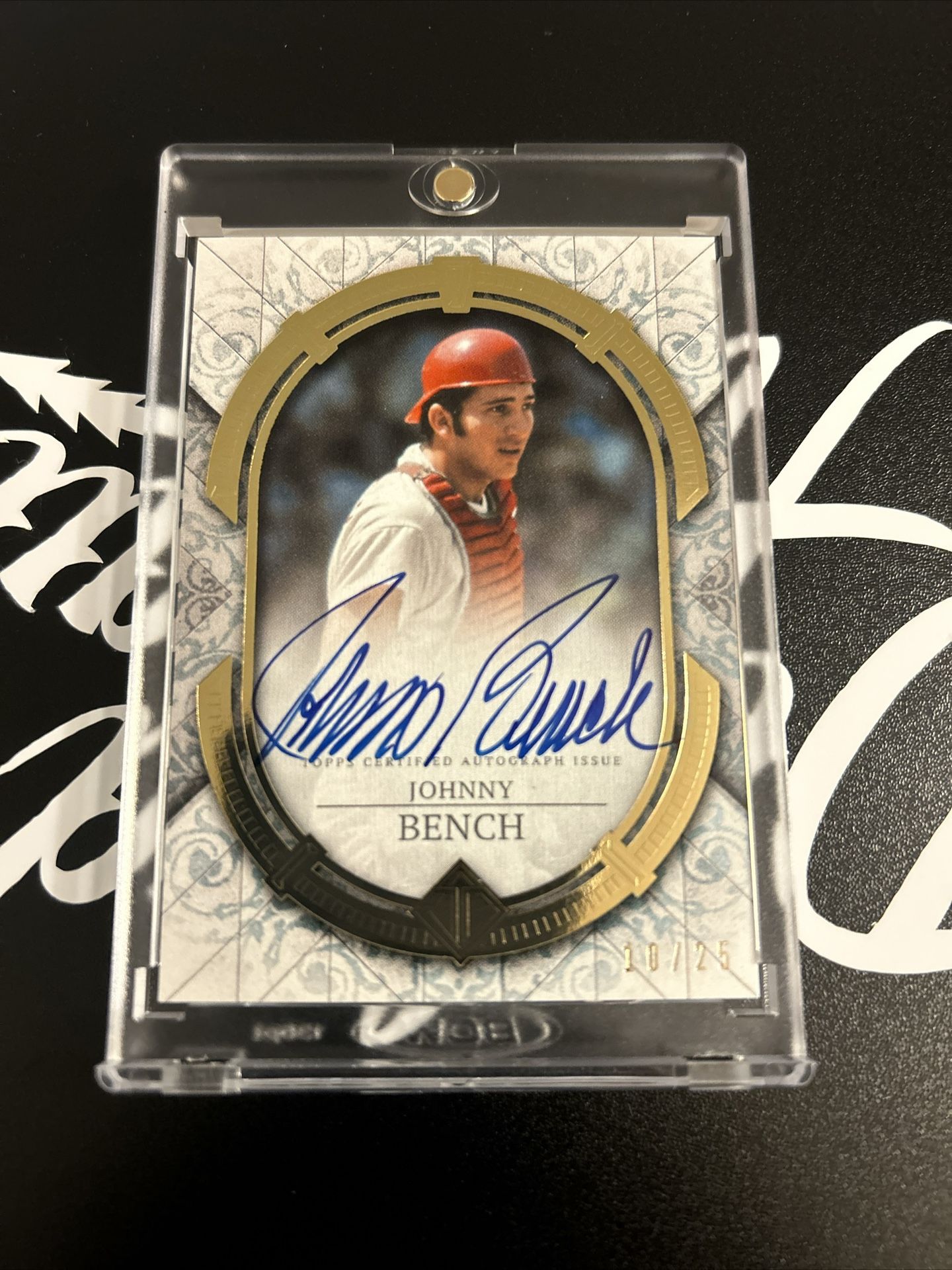 Johnny Bench Auto /25