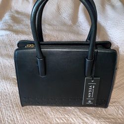 Vegan Leather Small Tote Bag
