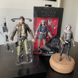 Black Series Cassian and Junior Erso
