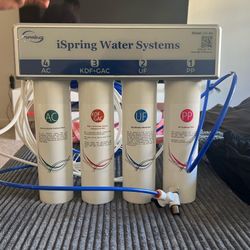 iSpring CU-A4 under sink water filter system