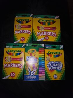 Crayola Markers Bundle – 5 Packs