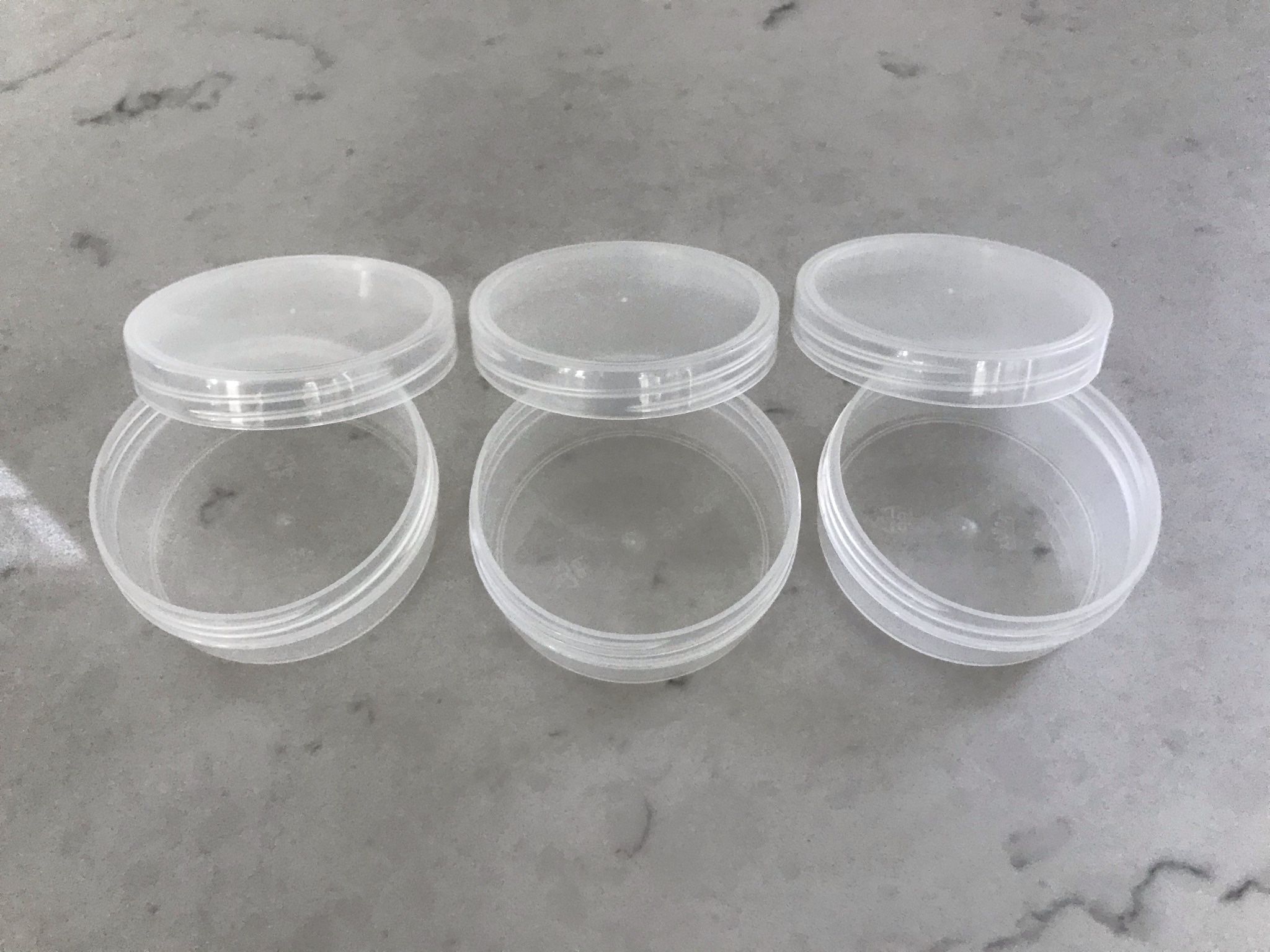 Box of Plastic Containers