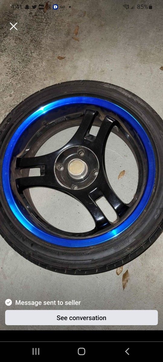 Super Advan Sa3r Rims 17 X8 17x9 Staggered 4.5