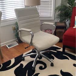 Used White Office Chair