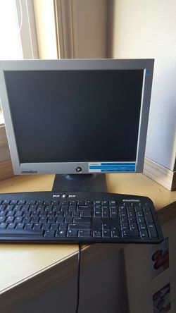 Monitor keyboard