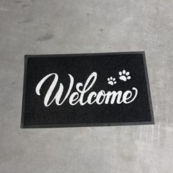 Cute Dog Lover Welcome Mat 