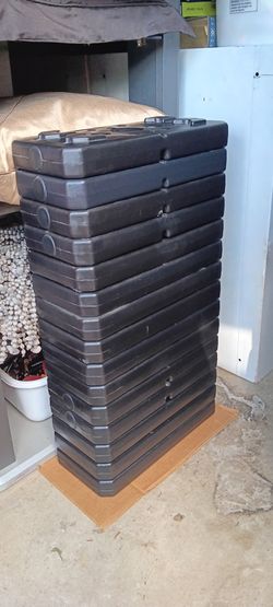Vinyl Rectangle Weights