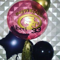Birthday balloons
