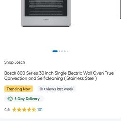 Bosch Brand new in box stainless steel wall oven with warranty