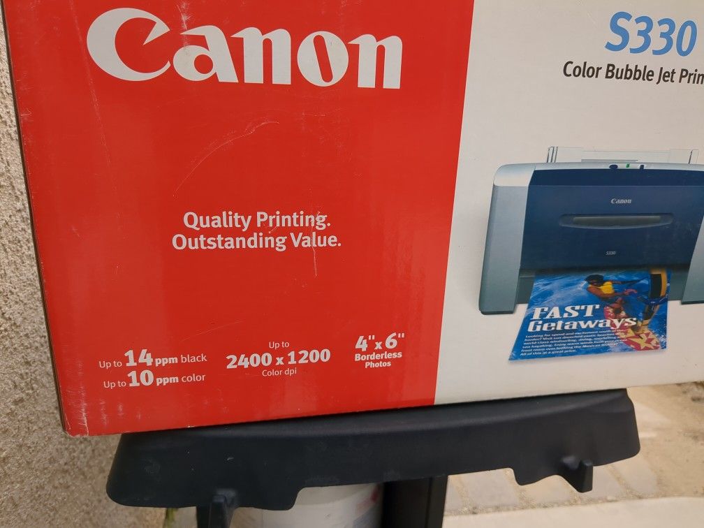 Vintage Diabolo Floor Lamp, 1960sCanon S330 Printer. New In Box