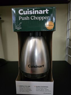 Cuisinart Silver Push Chopper