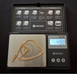 18K gold bracelet, M-cut Japan