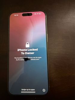 iCloud Locked iPhone 15 pro max 256GB