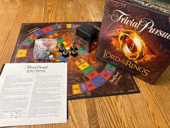Lord of the Rings Trivial Pursuit - Movie Trilogy Collector’s Edition. Complete