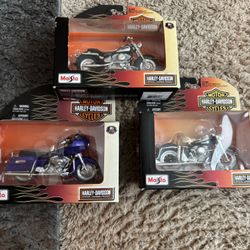 Harley Davidson Die Cast Replicas 