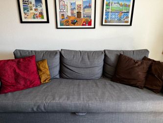 IKEA Friheten Sleeper Sofa - mid-gray