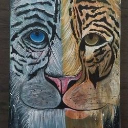 Medium Size Tiger Painting