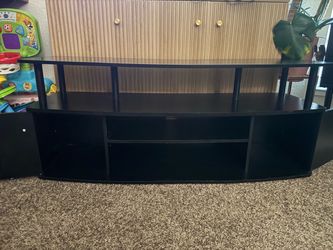 Tv stand, black, 47.2 wide & 19.6 height