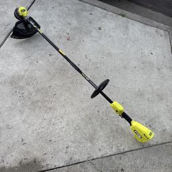 RYOBI ONE+ HP 18V Brushless Whisper Series 15 in. Cordless Battery String Trimmer (Tool Only
