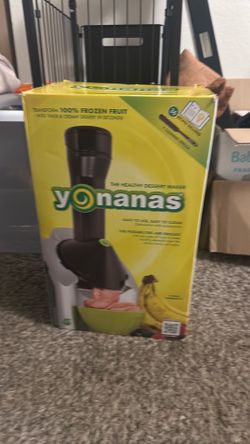 Frozen fruit dessert maker