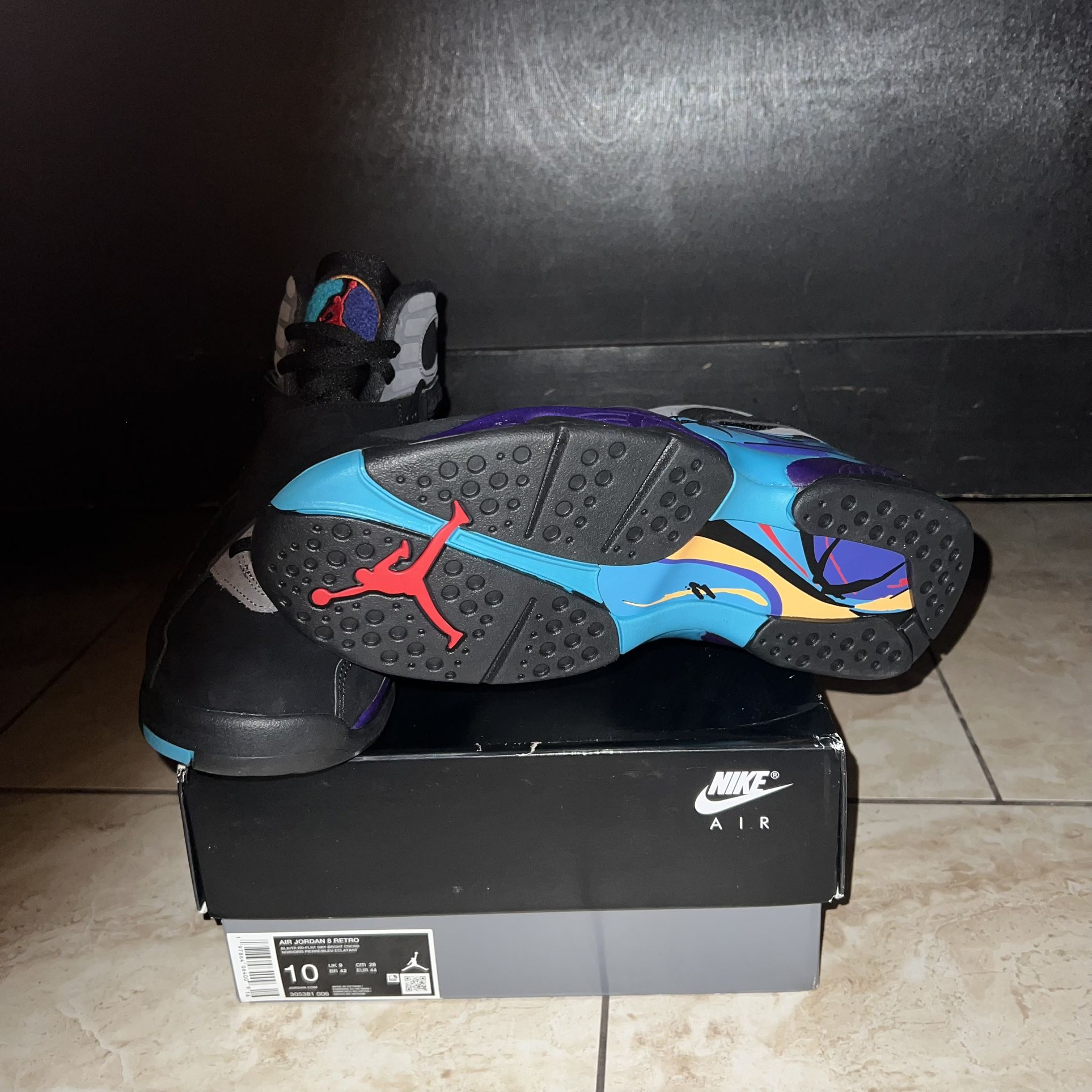 Jordan’s 8 Retro Aquas