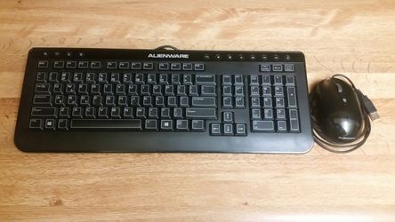 Alienware Keyboard and mouse