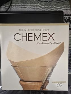 New in box Chemex Bonded Filters
