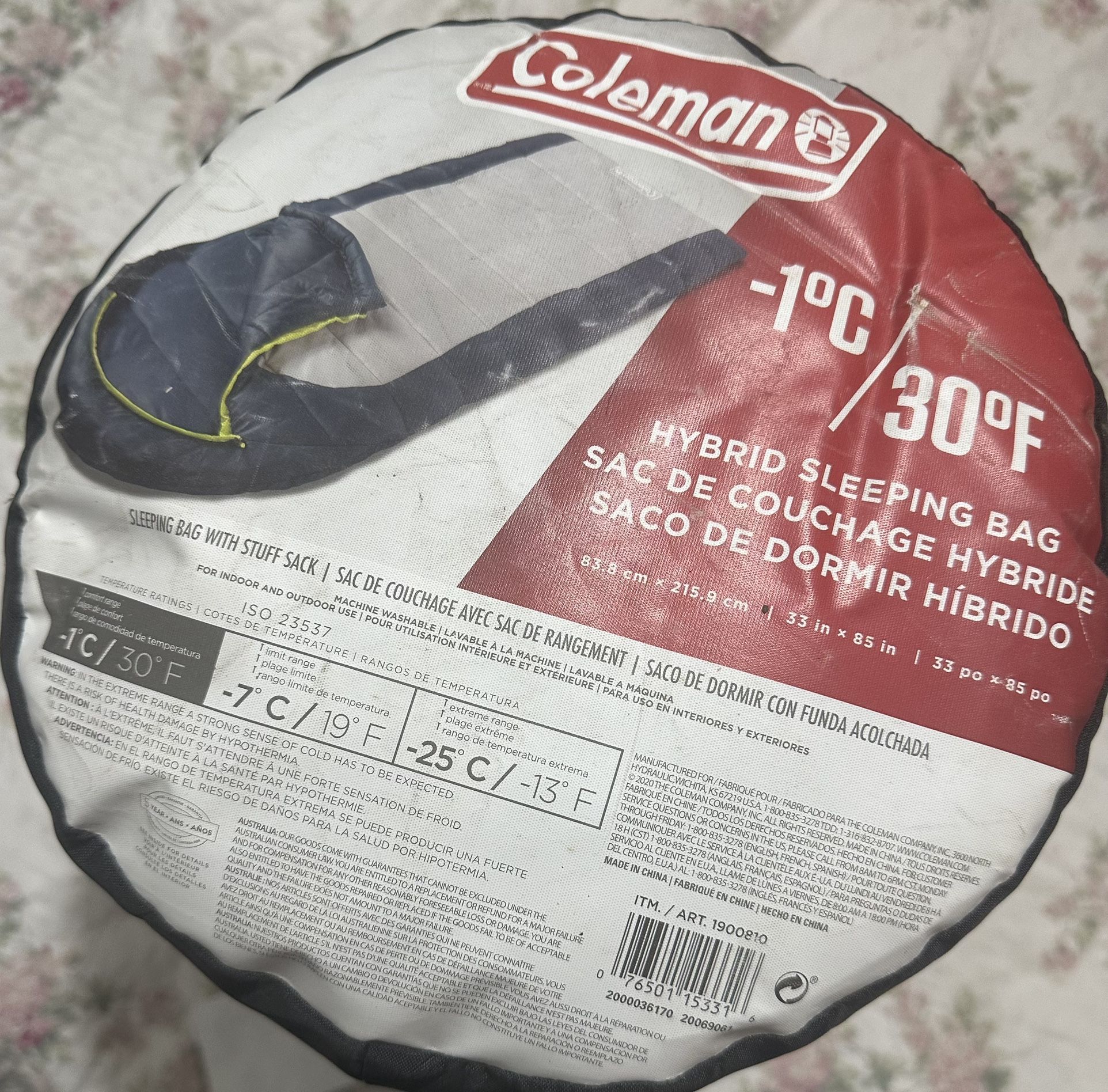 Coleman Hybrid Sleeping Bag 