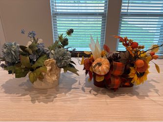 Faux Flower Arrangements