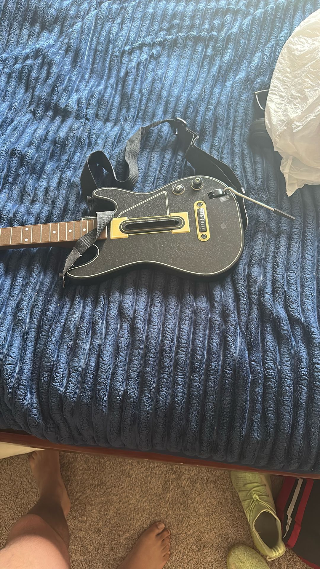 Guitar hero game guitar number two