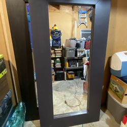 Wooden Framed Mirrors