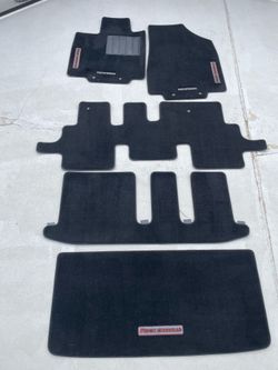 2020 Nissan Pathfinder Full Set Floor Mats OEM - 5 piece set