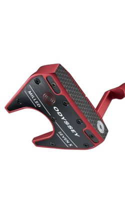 ODYSSEY 2025 RED MILLED SEVEN X PUTTER 33 IN - BRAND NEW - HEADCOVER INCLUDED - 325 $ or best offer