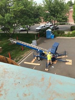 Lift fir material