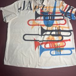 Hawalili Mens 2XL Cool Modern Jazz Theme Soft Polyester