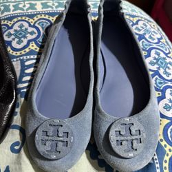 Tory Burch Sz 8 Slide On Ballet Flats
