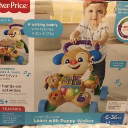 Fisher-Price Laugh & Learn Smart Stages Learn With Puppy Walker 6-36 Months