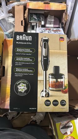 Braun MultiQuick 5 Pro Immersion Hand Blender