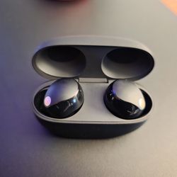 Sony - WF100OXM5 True Wireless Noise Cancelling Earbuds - Black