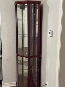 Curio Display Cabinet with Lights