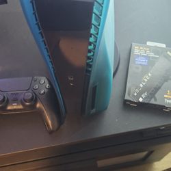 Sony PS5 Disc Edition and 1TB installed 