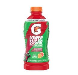 Gatorade Fruit Punch Lower Sugar 28oz 15 pack