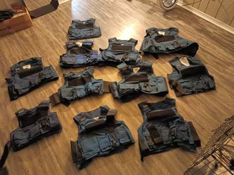 Armored Vests/ Carriers, Plates. 
