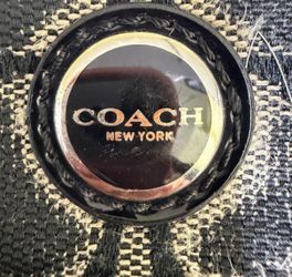 Coach New York Signature Canvas Bag