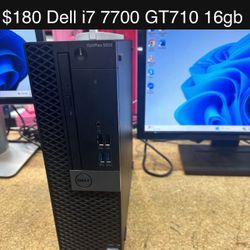 Dell Optiplex 5050 Desktop PC 16gb i7-7700 M.2 SSD Windows 11