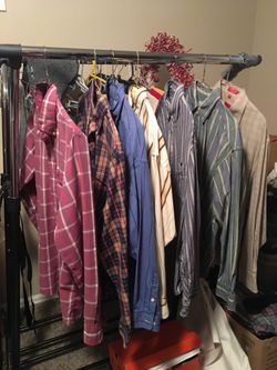 Men’s Long Sleeve Button Up Shirts