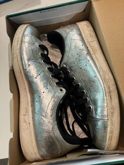 Adidas Stan Smith Silver Size 9