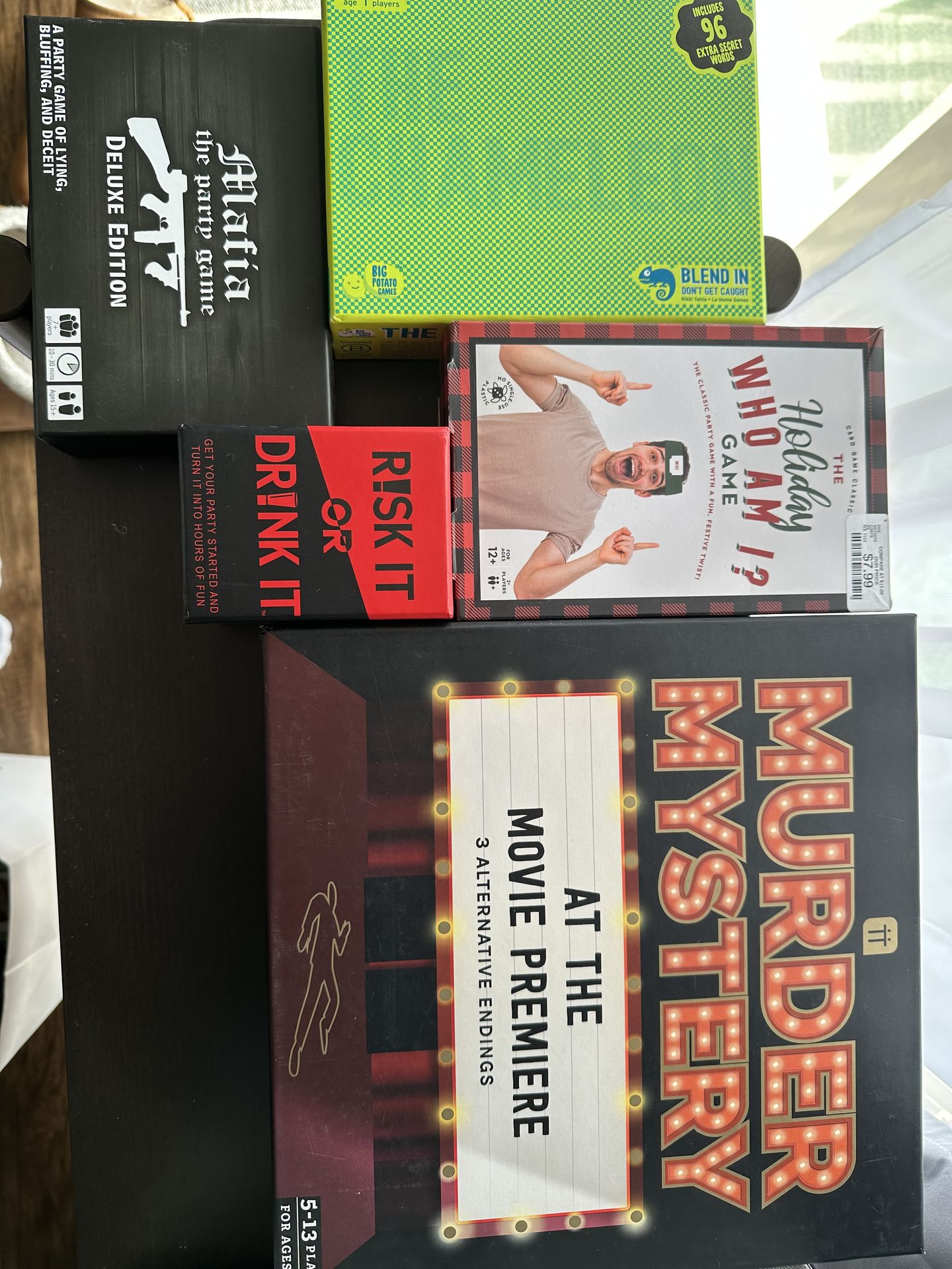 Board games, puzzles